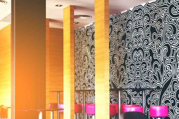 Commercial Wallpapering in Bellevue